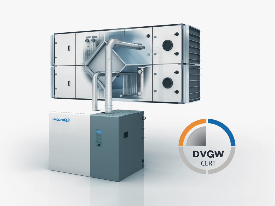 Evaporative cooling with humidifiers Evaporative cooling with humidifiers