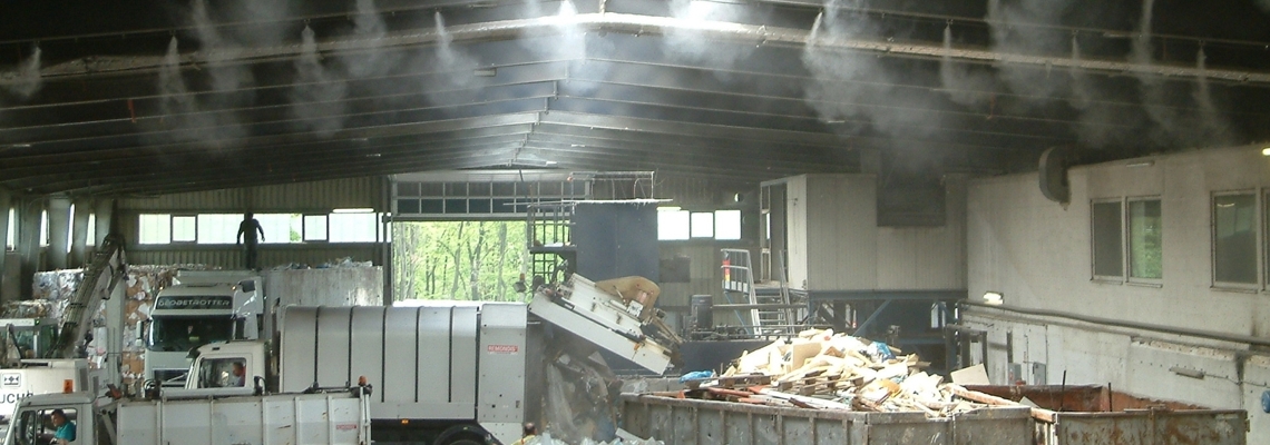 Humidification for Dust Suppression and Odour Containment Humidification for Dust Suppression and Odour Containment